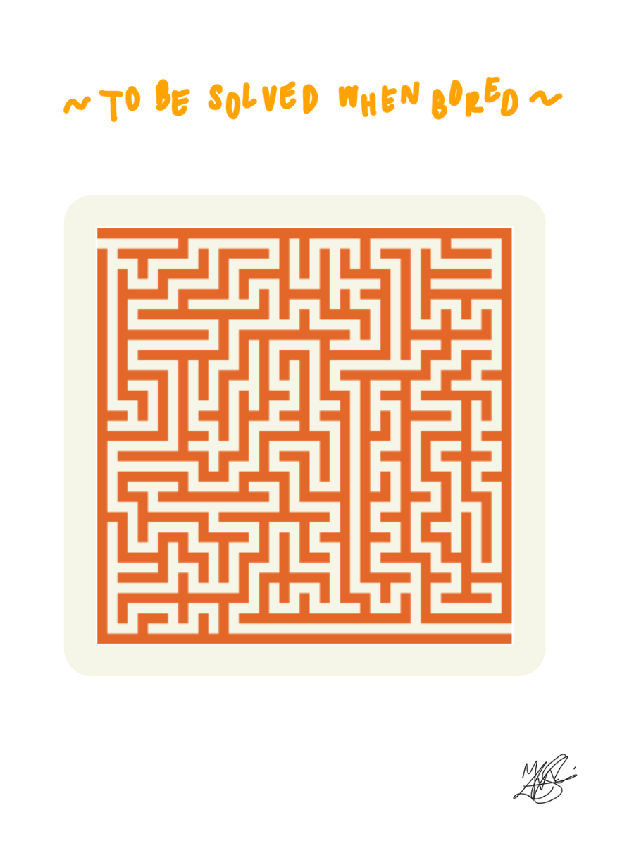 Mini Art Print: Maze