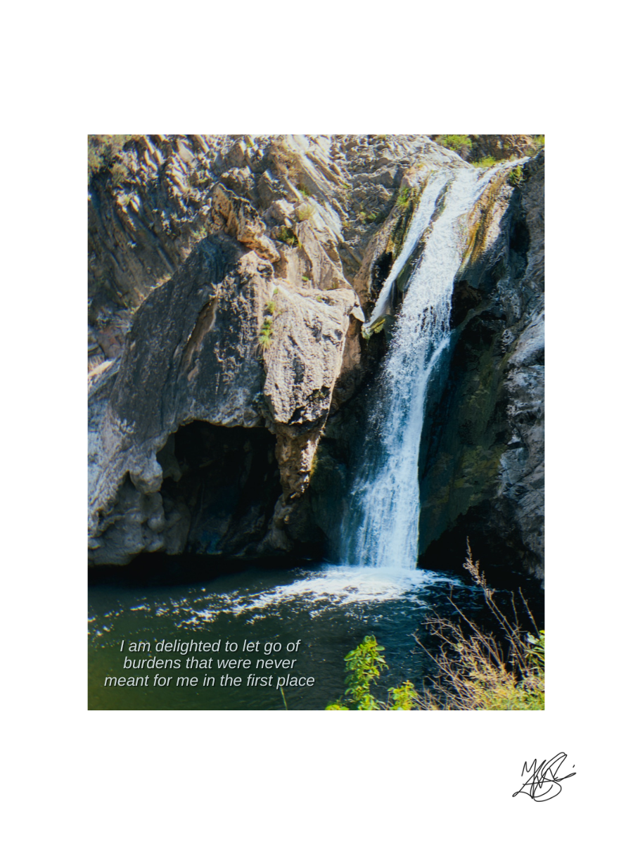 Mini Art Print: Waterfall